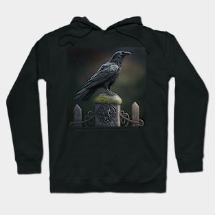 crow #005 Hoodie